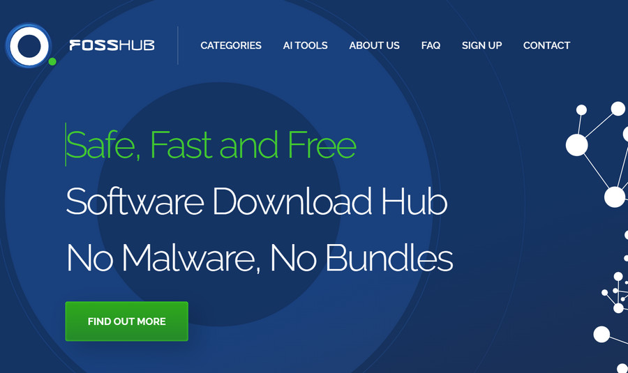 Fosshub–一站式免费开源软件下载平台